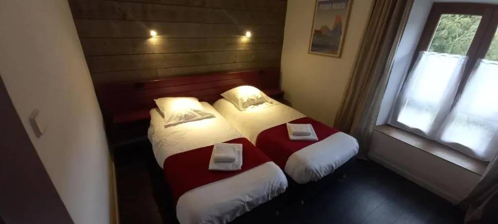 chambre double lit séparé